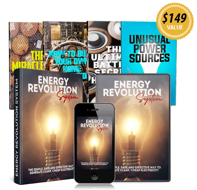 Energy Revolution System digital DIY generator guide with blueprint manuals and bonus resources